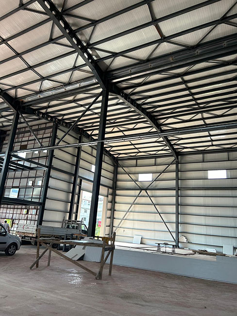 ağır çelik yapılar, çelik bina, çelik konstrüksiyon, çelik yapı, ağır çelik yapı projelendirme, fabrika binaları