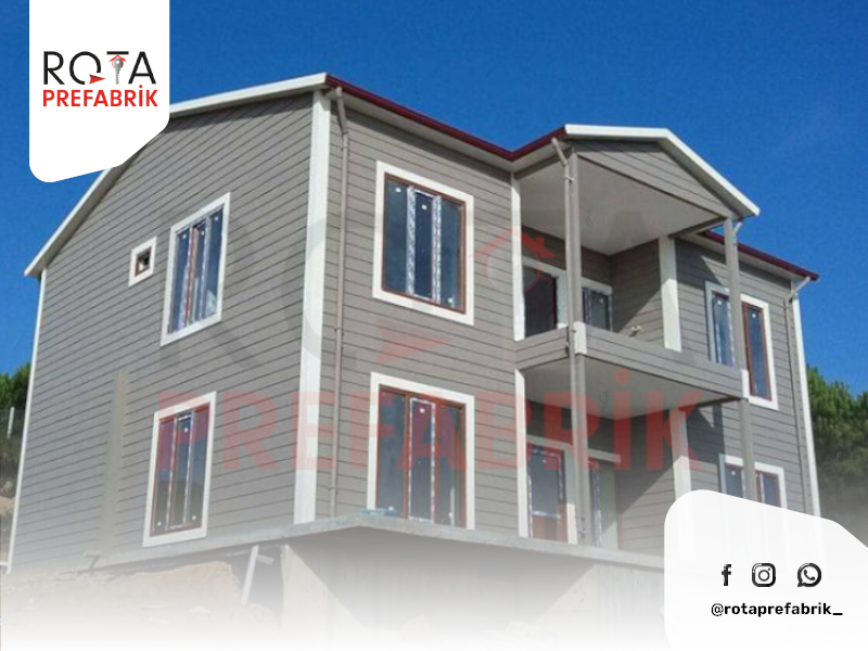 Prefabrik, standart prefabrik, prefabrik yapı, prefabrik ev, çift katlı prefabrik yapı, tek katlı prefabrik yapı, şantiye yapıları, şantiye prefabrik yapılar